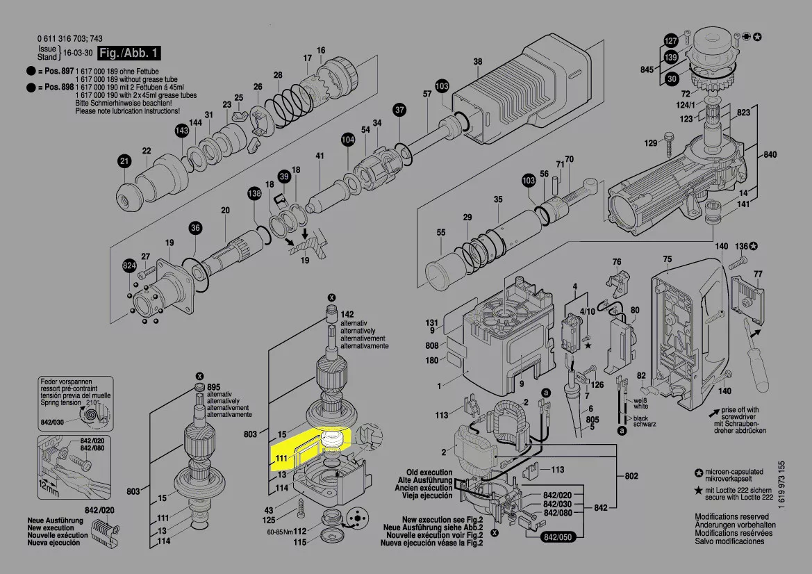 coussinet 3 610 501 500 Bosch